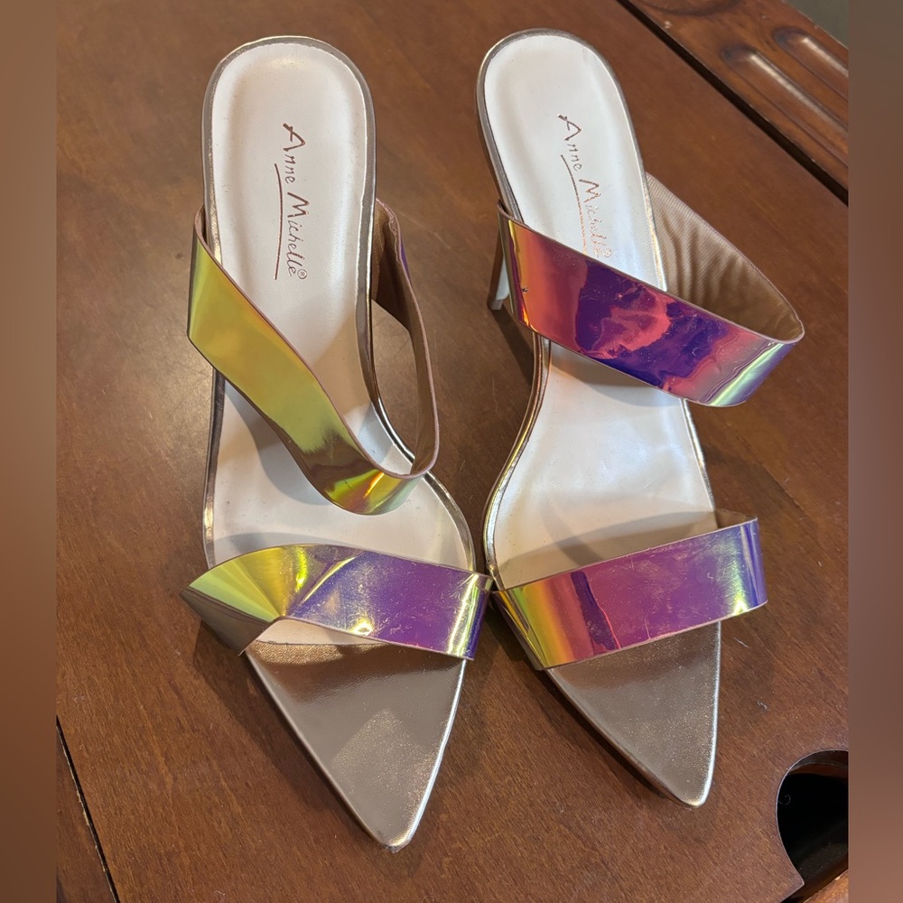 Anne Michelle Multicolor Heel